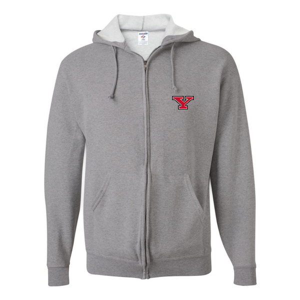 Men's Youngstown State Penguins  JERZEES NuBlend Full-Zip Hooded Sweatshirt