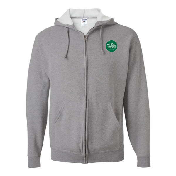 Men's Whole Foods Market  JERZEES NuBlend Full-Zip Hooded Sweatshirt