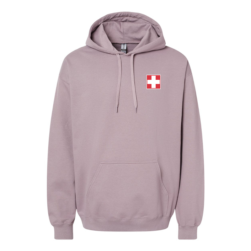 Men's  Switzerland National Football Soccer Team  Pullover Hoodie