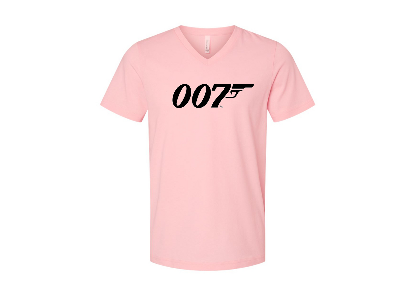 007 James Bond Movie - BELLA + CANVAS - Jersey V-Neck Tee - 3005