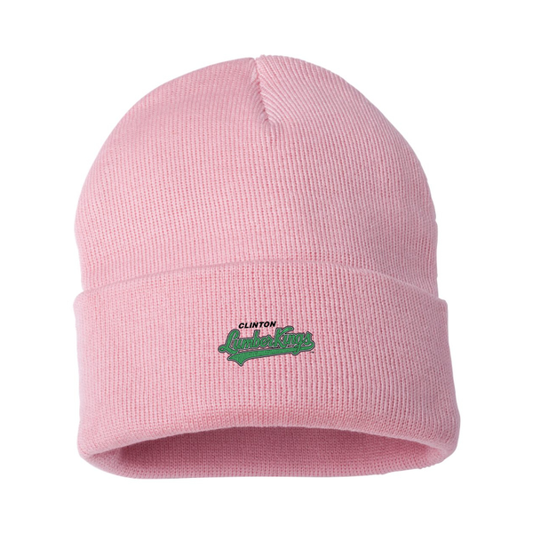Clinton LumberKings Logo Beanie Hat