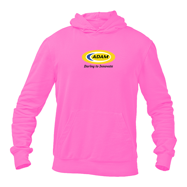 Men's Adam Motors Logo   Pullover Hoodie