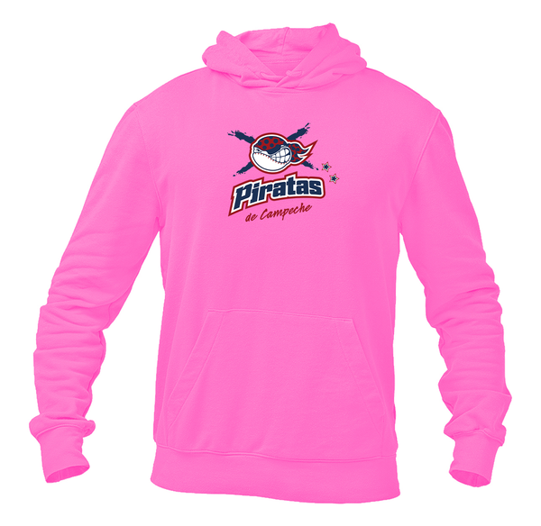 Men's Campeche Piratas  Logo Pullover Hoodie