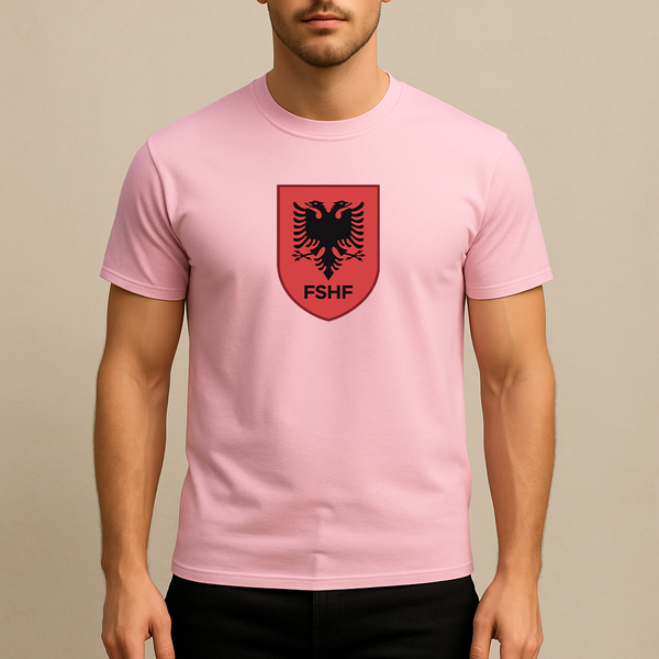 Men's Albania National Soccer Team Cotton T-Shirt