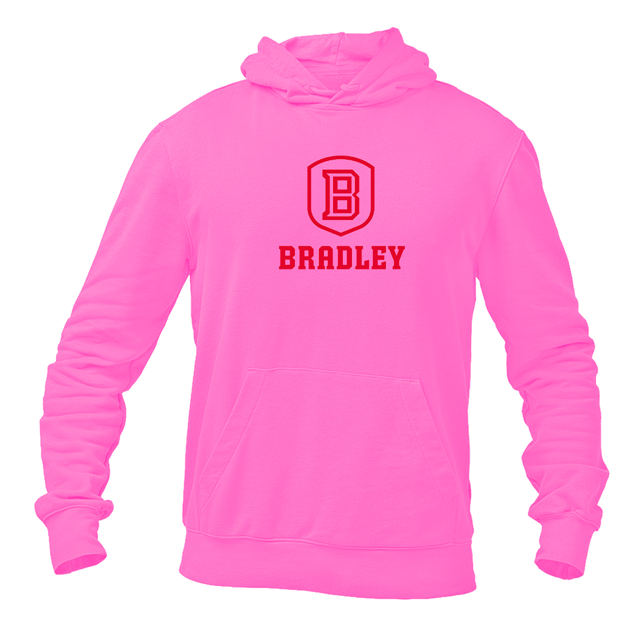 Men's Bradley Braves Pullover Hoodie