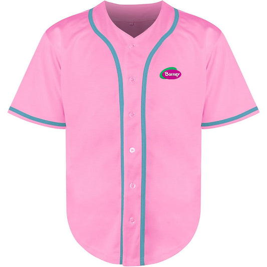 Men's Barney Show Baseball Jersey