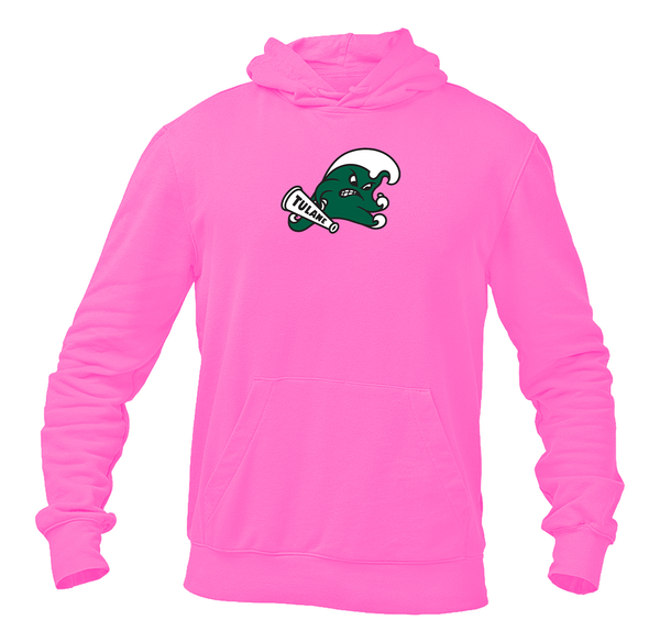 Men's  Tulane Green Wave Logo  Pullover Hoodie