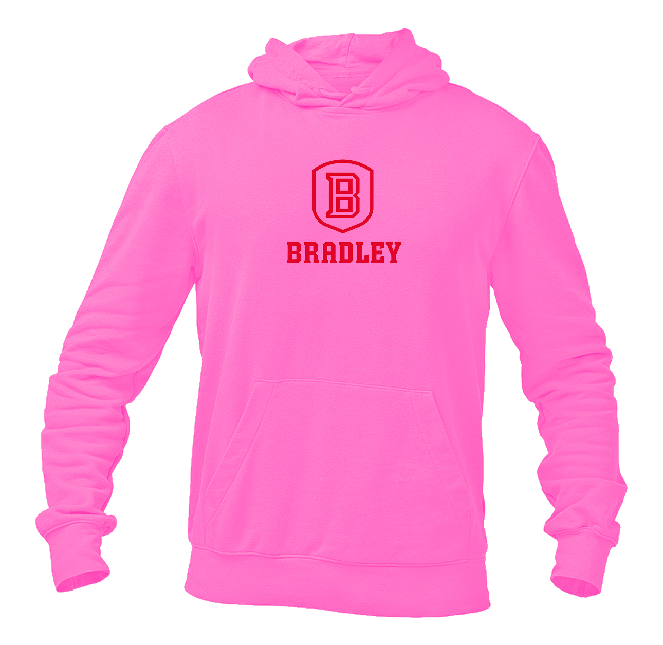 Men's Bradley Braves Pullover Hoodie