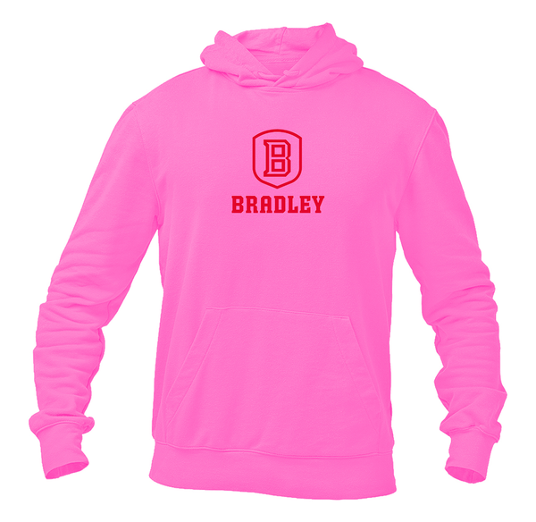 Men's Bradley Braves Softstyle Midweight Hooded Sweatshirt