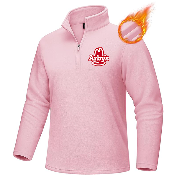 Men's Arbys MAGCOMSEN Men_s Quarter-Zip Pullover Polar Fleece Sweatshirt Stand Collar Long Sleeve Shirt for Men Thermal Winter Fall