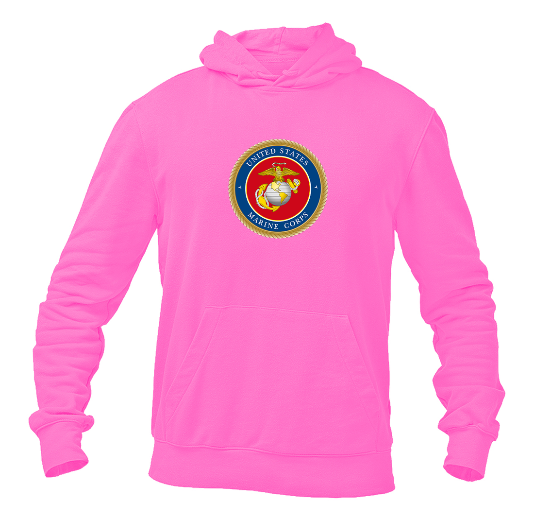 Men's USMC Emblem Pullover Hoodie