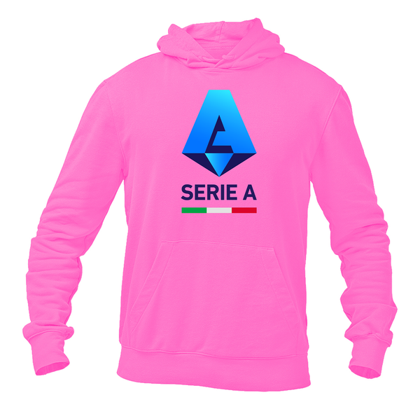 Men's Italian Serie A Logo Pullover Hoodie