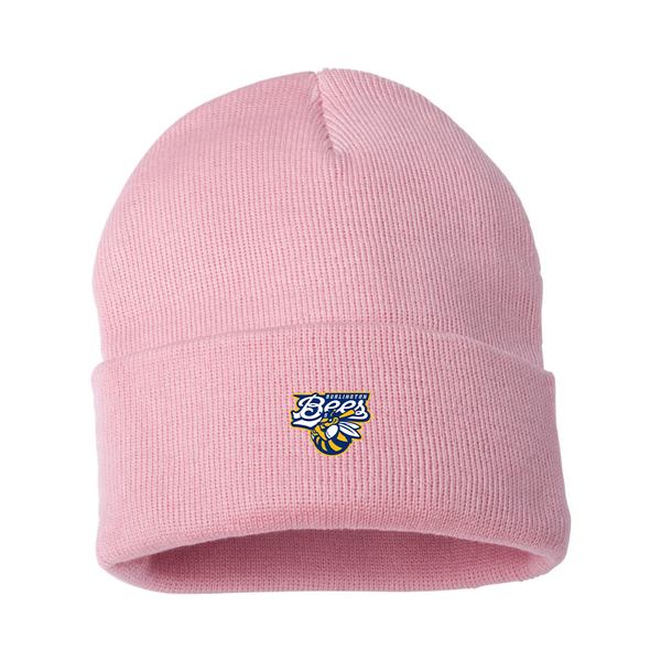 Burlington Bees  Logo Beanie Hat