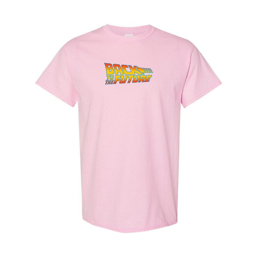 Men's Back To The Future Movie Cotton T-Shirt