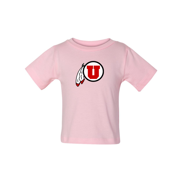 Utah Utes BELLA CANVAS Infant Jersey Tee
