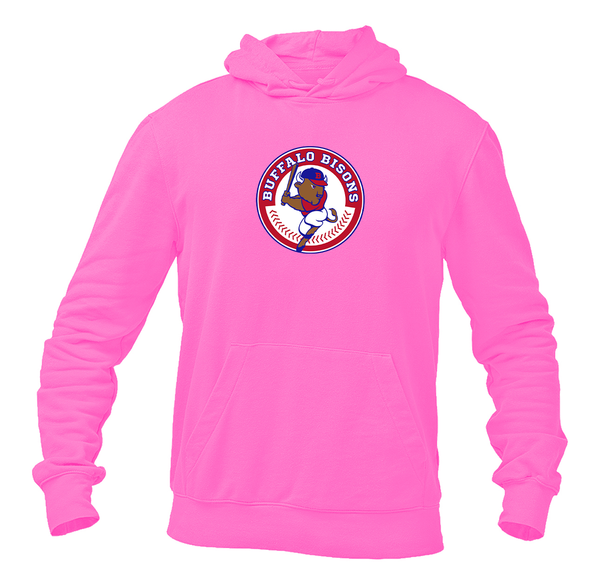 Men's Buffalo Bisons Logo Pullover Hoodie