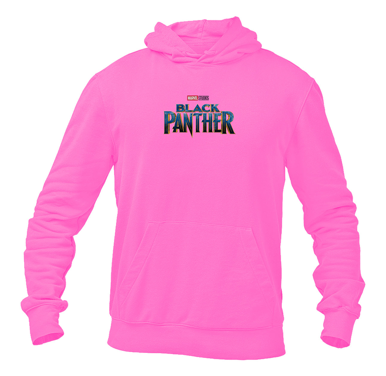 Men's Black Panther Superhero Marvel Studios Pullover Hoodie