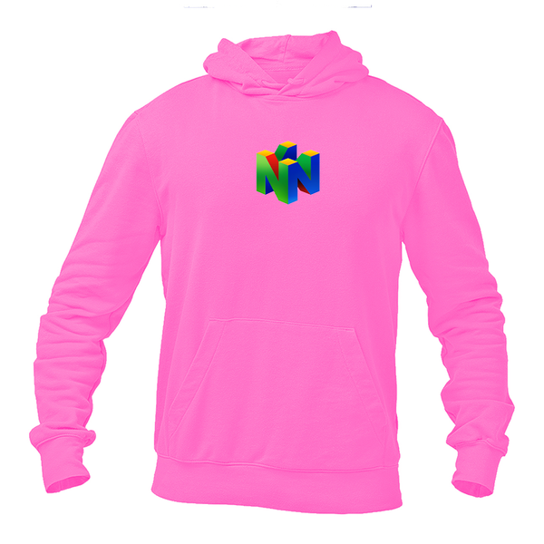 Men's   Nintendo N64  Logo Pullover Hoodie