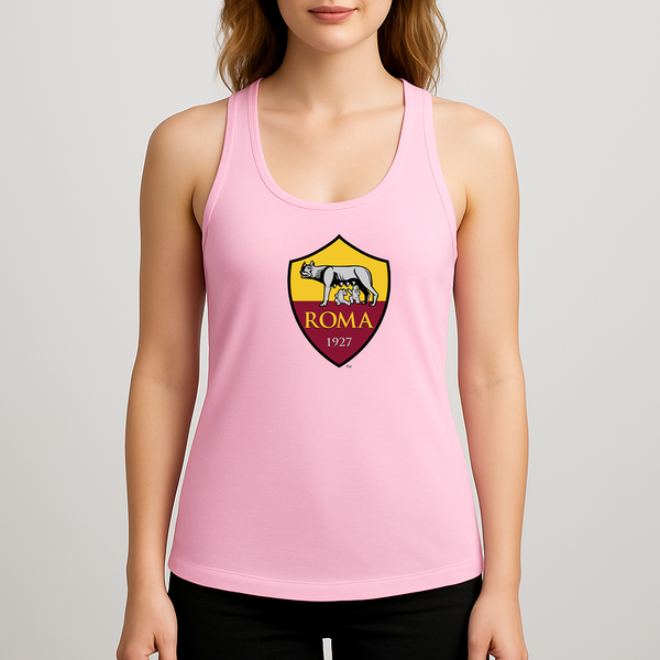 Women's AS Roma FC Racerback Tank Top