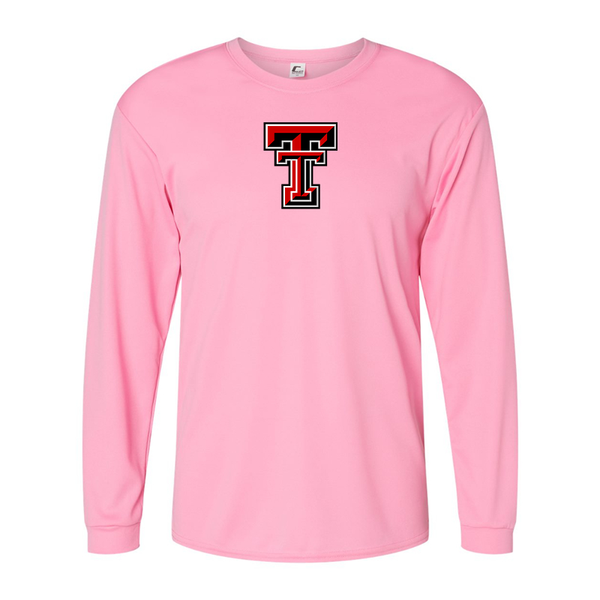 Men's Texas Tech Red Raiders  Performance Long Sleeve T-Shirt