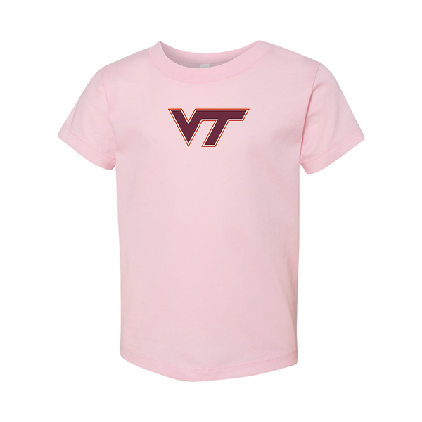 Virginia Tech Hokies BELLA  CANVAS Toddler Jersey Tee