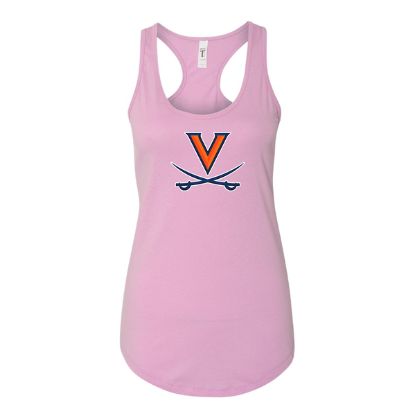 Women's Virginia Cavaliers  Racerback Tank Top