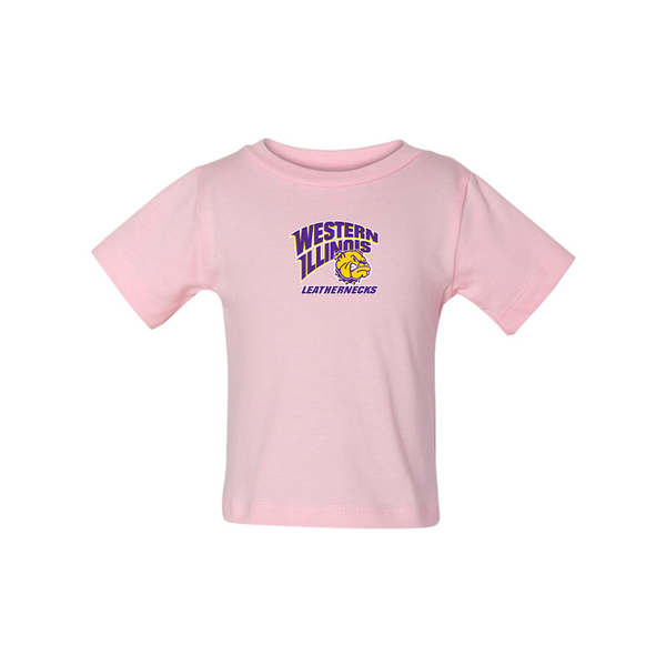 Western Illinois Leathernecks  BELLA CANVAS Infant Jersey Tee