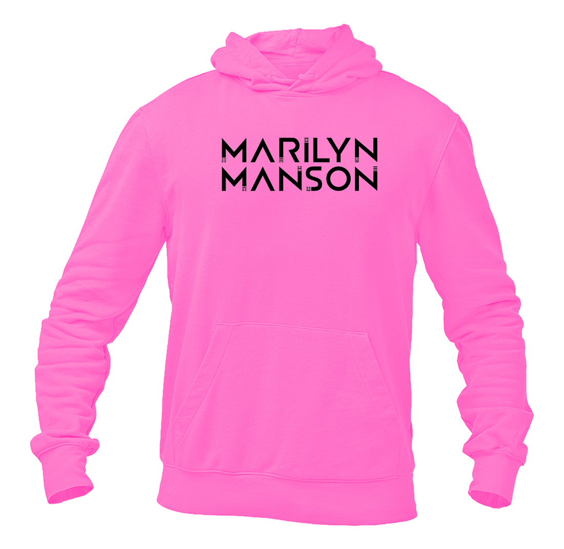 Men's Marilyn Manson Logo Pullover Hoodie