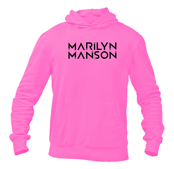 Men's Marilyn Manson Logo Pullover Hoodie