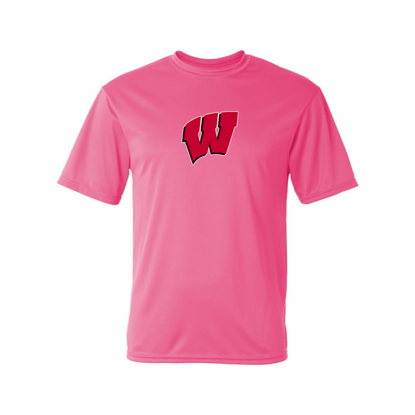 Men's  Wisconsin Badgers Polyester T-Shirt