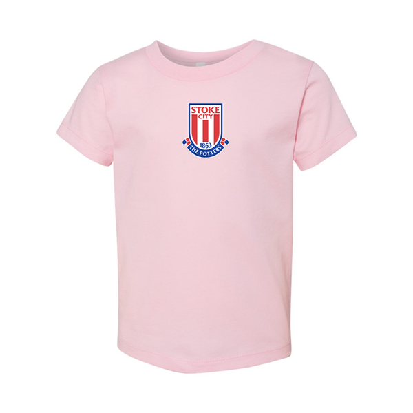 Stoke City Soccer  BELLA  CANVAS Toddler Jersey Tee