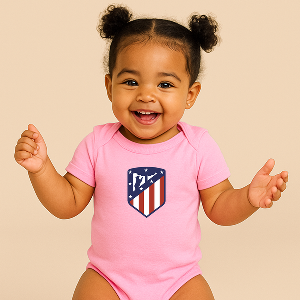 Atletico Madrid FC Baby Romper Onesie
