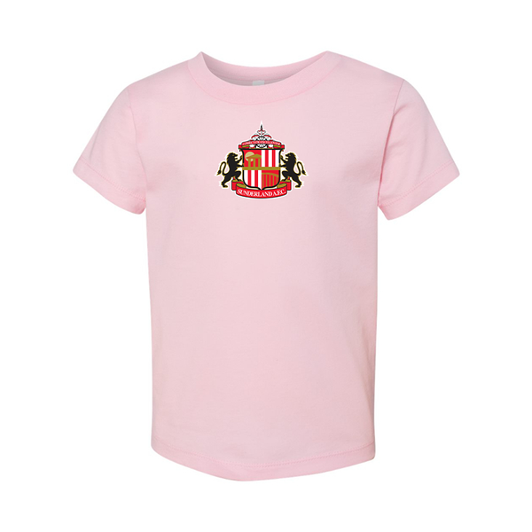 Sunderland AFC Soccer  BELLA  CANVAS Toddler Jersey Tee