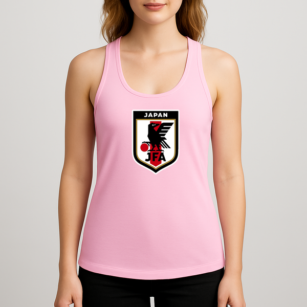 Women's Japan National Soccer Team Racerback Tank Top
