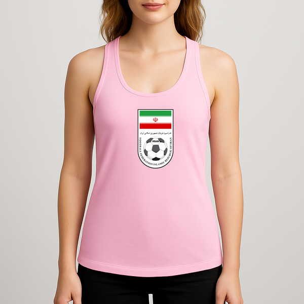 Women's Iran National Soccer Team Racerback Tank Top