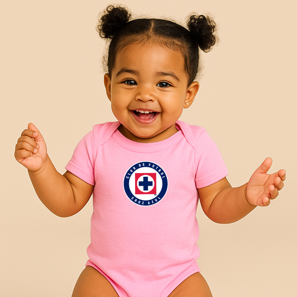 Cruz Azul Football Club Baby Romper Onesie