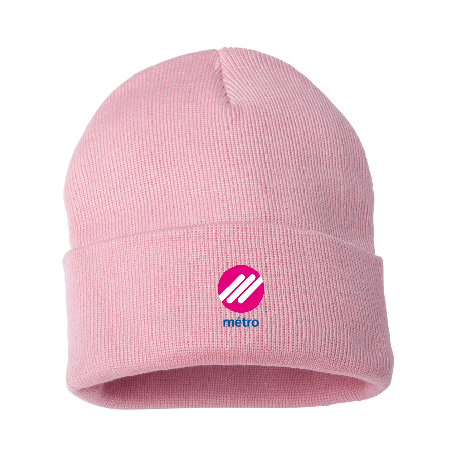 Lausanne Métro Logo Beanie Hat