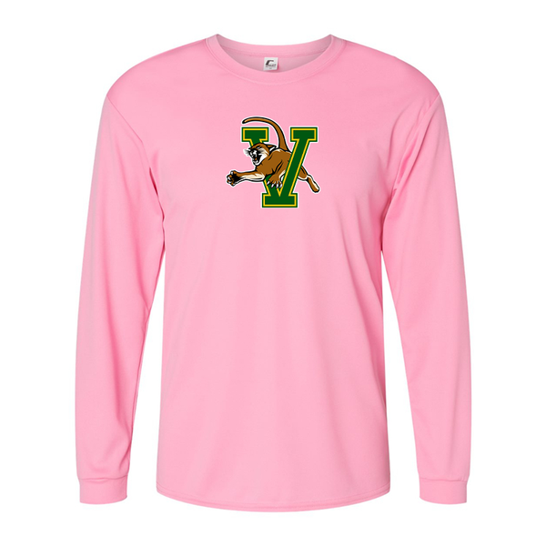 Men's Vermont Catamounts  Performance Long Sleeve T-Shirt