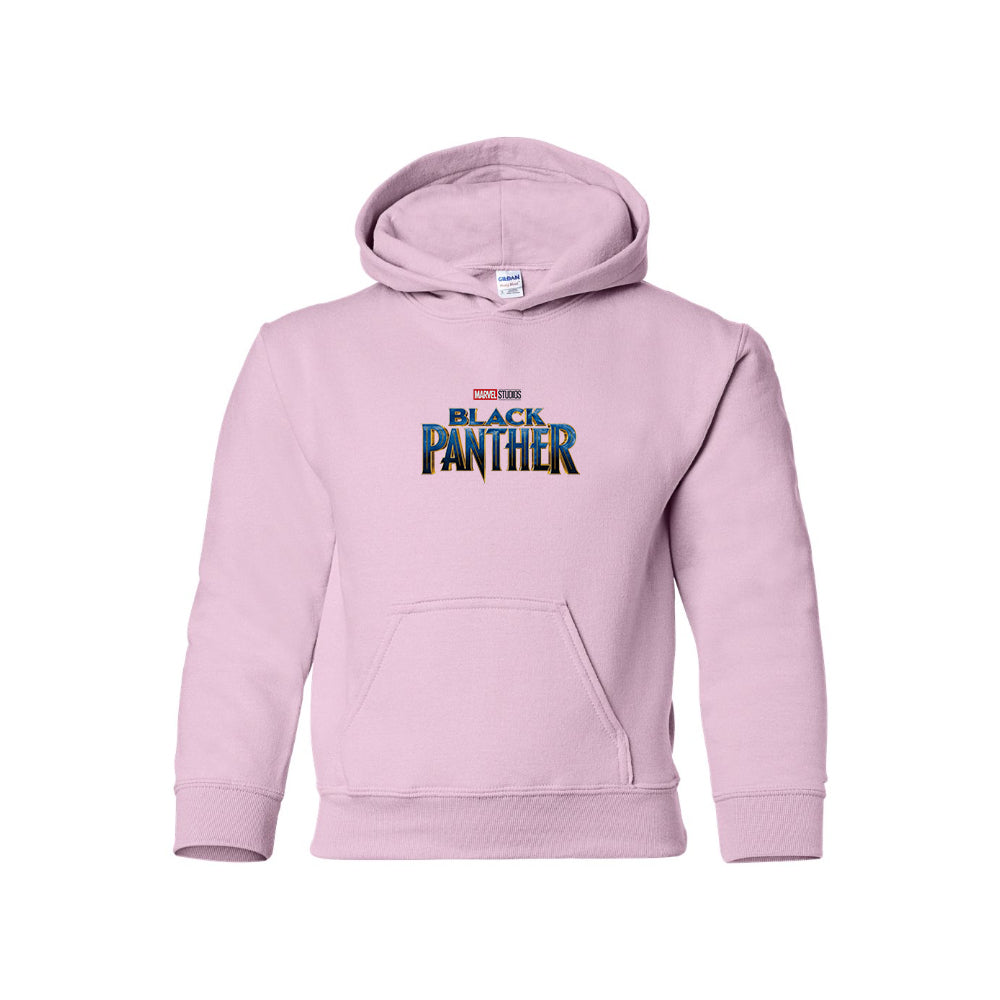 Youth Kids Black Panther Superhero Marvel Studios Pullover Hoodie