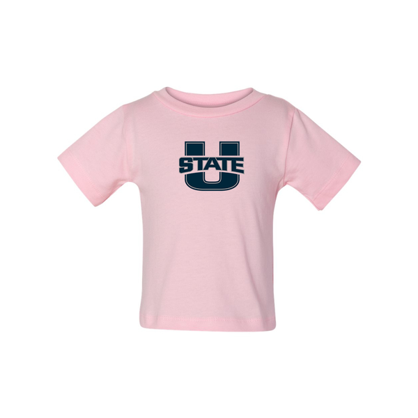 Utah State Aggies  BELLA CANVAS Infant Jersey Tee