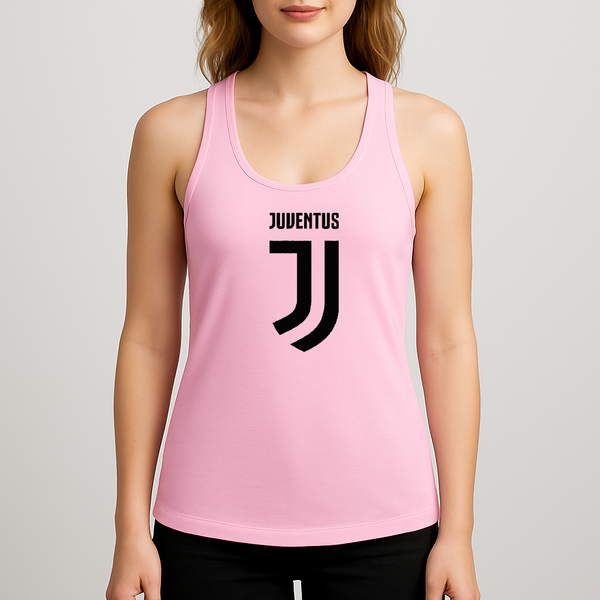 Women's Juventus Soccer Racerback Tank Top