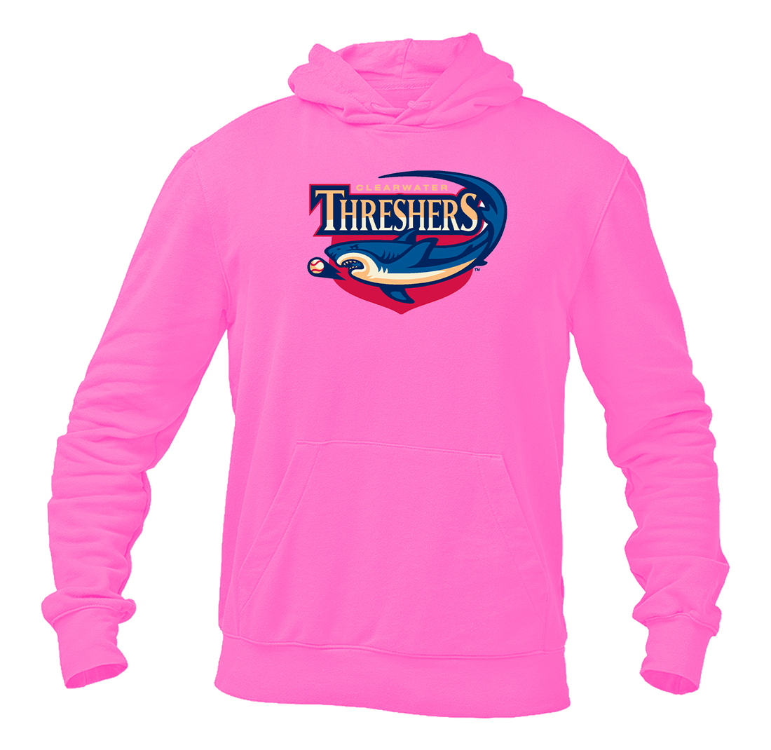 Men's Clearwater Threshers Logo Pullover Hoodie
