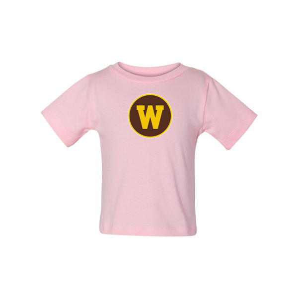 Western Michigan Broncos BELLA CANVAS Infant Jersey Tee