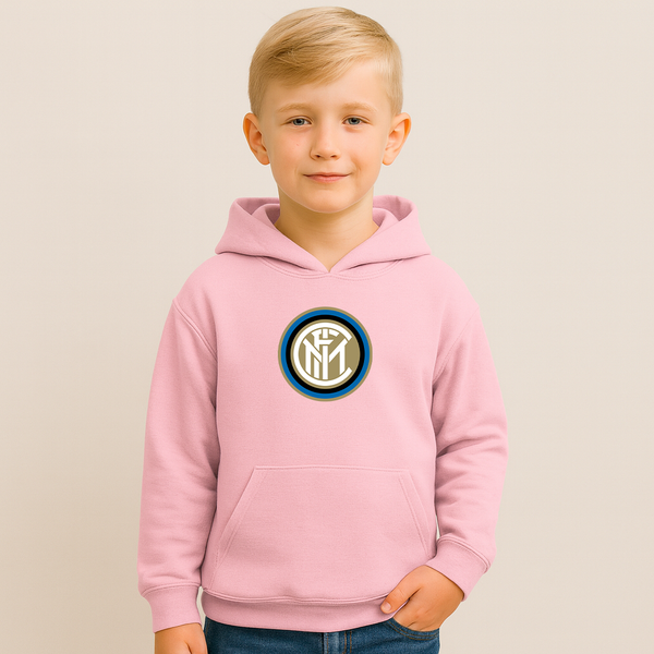 Youth Kids Inter Milan Soccer Pullover Hoodie