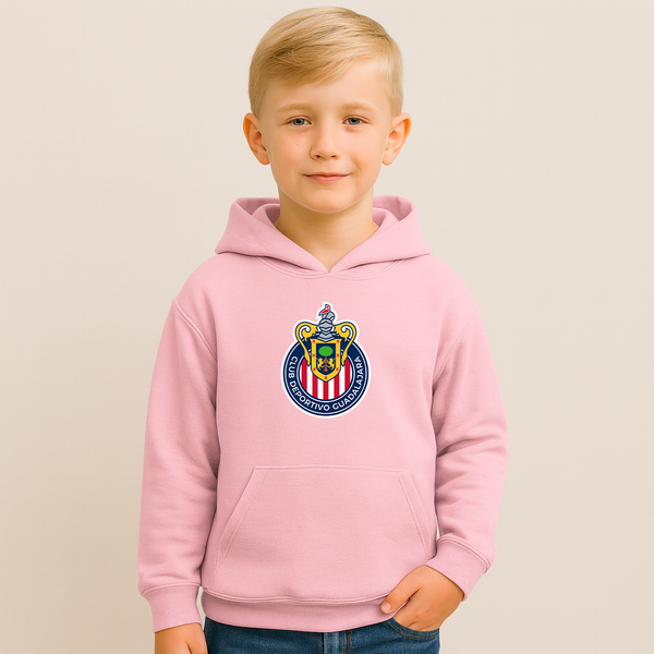 Youth Kids  Chivas Football Club Pullover Hoodie