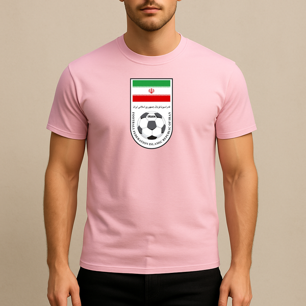 Men's Iran National Soccer Team Cotton T-Shirt