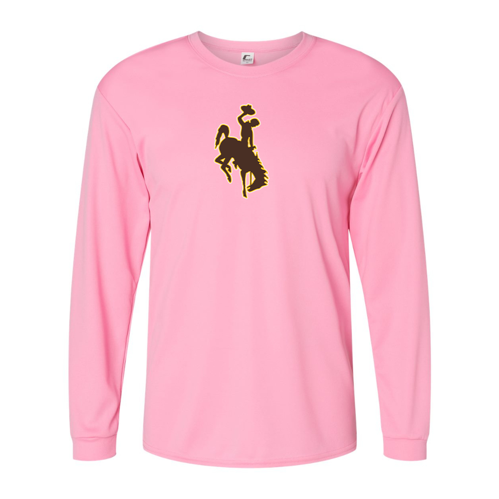 Men's  Wyoming CowboysPerformance Long Sleeve T-Shirt