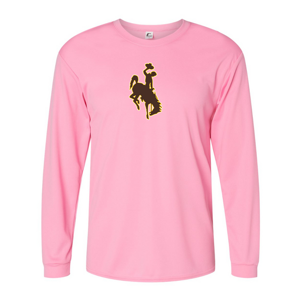 Men's  Wyoming CowboysPerformance Long Sleeve T-Shirt