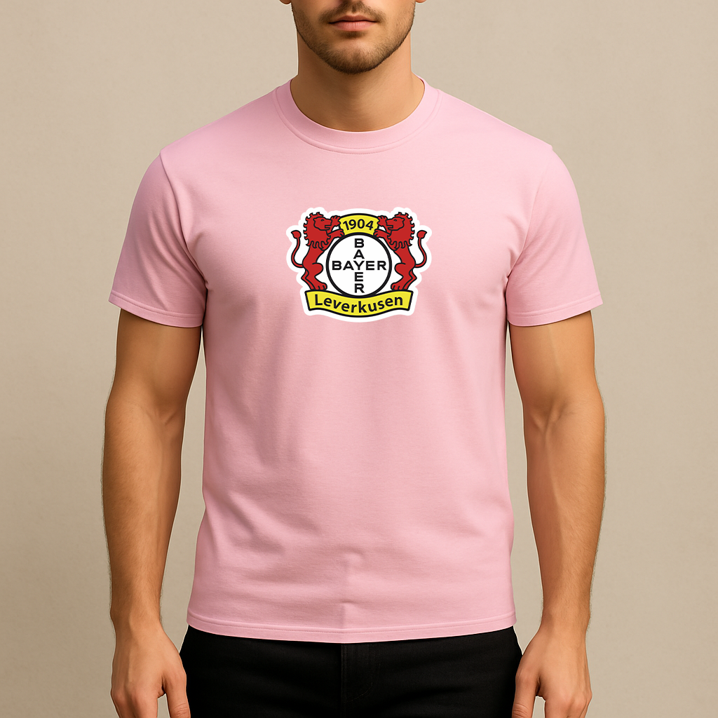 Men's Bayer Leverkusen FC Cotton T-Shirt