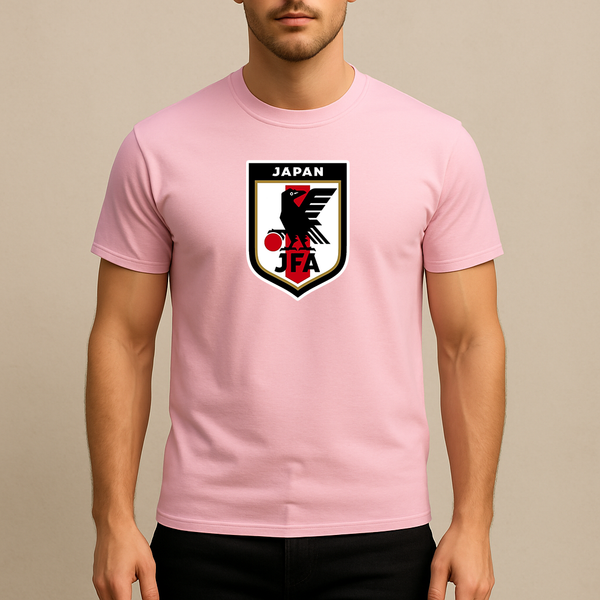 Men's Japan National Soccer Team Cotton T-Shirt